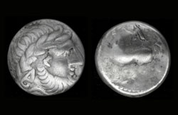 Danube Celts, AR Tetradrachm, Sirmium, 2nd Cent BC